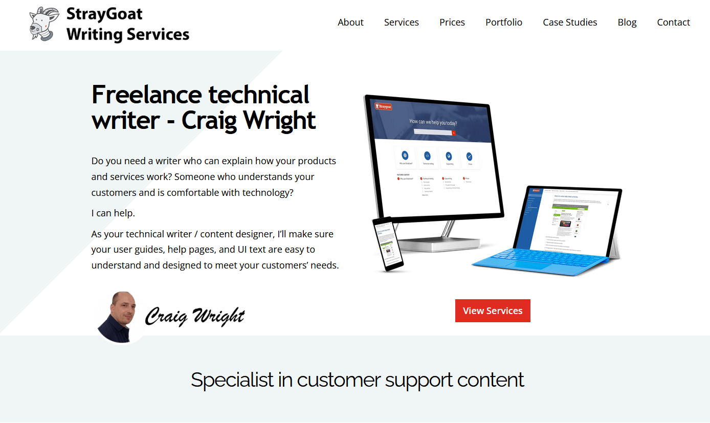 Example banner