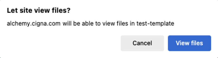 Template Editor interface